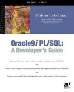 Oracle9i Pl/SQL: A Developer's Guide di Bulusu Lakshman edito da SPRINGER A PR TRADE