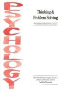Thinking and Problem Solving di Phil Banyard, Nicky Hayes edito da John Wiley and Sons Ltd