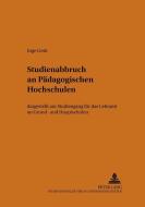 Studienabbruch an Pädagogischen Hochschulen di Inge Gesk edito da Lang, Peter GmbH