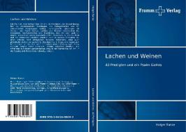 Lachen und Weinen di Holger Banse edito da Fromm Verlag