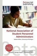 National Association of Student Personnel Administrators edito da Betascript Publishing