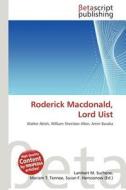 Roderick MacDonald, Lord Uist edito da Betascript Publishing