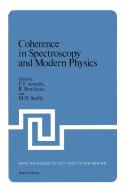 Coherence in Spectroscopy and Modern Physics di ARECCHI  F.T. edito da Springer Science+Business Media