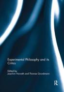 Experimental Philosophy and its Critics edito da Taylor & Francis Ltd