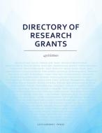 Directory Of Research Grants edito da Littleberry Press Llc