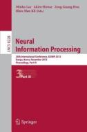 Neural Information Processing edito da Springer Berlin Heidelberg