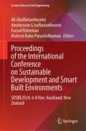 Proceedings Of The International Conference On Smart And Sustainable Built Environment (SASBE 2024) edito da Springer Nature Switzerland AG