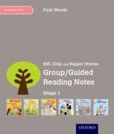 Oxford Reading Tree: Level 1: First Words: Group/guided Reading Notes di Roderick Hunt, Thelma Page edito da Oxford University Press