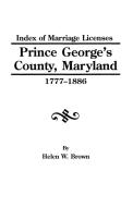 Index PR.George's Co.MD 1777-1886 di Phillip Brown edito da Clearfield
