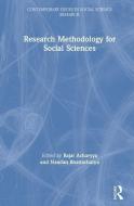 Research Methodology For Social Sciences edito da Taylor & Francis Ltd