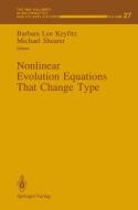 Nonlinear Evolution Equations That Change Type edito da Springer New York