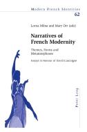 Narratives of French Modernity edito da Lang, Peter