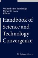 Handbook Of Science And Technology Convergence edito da Springer International Publishing Ag