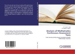 Analysis of Mathematics Continuous Assessment Tests di Oribhabor Chinelo, Omorogiuwa Kingsley edito da LAP Lambert Academic Publishing