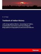 Textbook of Indian History di G. U. Pope edito da hansebooks