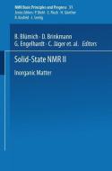 Solid-State NMR II edito da Springer Berlin Heidelberg