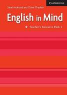 English In Mind 1 Teacher\'s Resource Pack di Sarah Ackroyd, Claire Thacker edito da Cambridge University Press