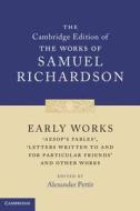 Early Works di Samuel Richardson edito da Cambridge University Press