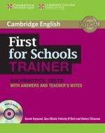 First For Schools Trainer Six Practice Tests With Answers And Audio Cds di Sarah Dymond, Sue Elliott, Felicity O'Dell, Helen Tiliouine edito da Cambridge University Press
