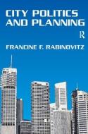 City Politics and Planning edito da Taylor & Francis Ltd