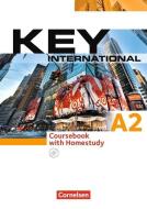 Key - Internationale Ausgabe A2. Kursbuch mit CDs di Jon Wright edito da Cornelsen Verlag GmbH