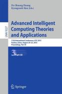 Advanced Intelligent Computing Theories and Applications edito da Springer-Verlag GmbH