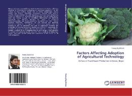 Factors Affecting Adoption of Agricultural Technology di Pankaj Raj Dhital edito da LAP Lambert Academic Publishing