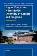 Higher Education: A Worldwide Inventory of Centers and Programs edito da SENSE PUBL
