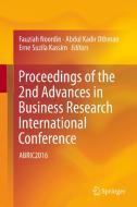 Proceedings of the 2nd Advances in Business Research International Conference edito da Springer Singapore