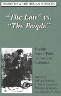 «The Law» vs. «The People» edito da Lang, Peter