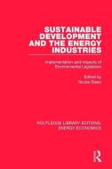 Sustainable Development And The Energy Industries di Nicola Steen edito da Taylor & Francis Ltd