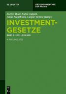 Investmentgesetze 2. §§ 91 - 213 KAGB; InvStG edito da Gruyter, Walter de GmbH