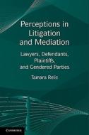 Perceptions in Litigation and Mediation di Tamara Relis edito da Cambridge University Press