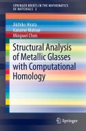 Structural Analysis of Metallic Glasses with Computational Homology di Mingwei Chen, Akihiko Hirata, Kaname Matsue edito da Springer Japan