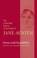 Sense and Sensibility di Jane Austen edito da Cambridge University Press