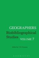 Geographers edito da BLOOMSBURY 3PL