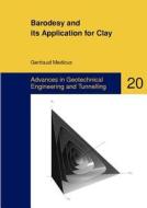Barodesy and Its Application for Clay di Gertraud Medicus edito da Logos Verlag Berlin