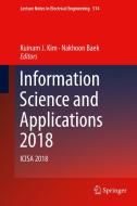Information Science and Applications 2018 edito da Springer Singapore