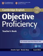 Objective Proficiency Teacher's Book di Annette Capel, Wendy Sharp edito da Cambridge University Press