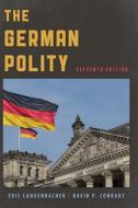 German Polity di Eric Langenbacher, David P Conradt edito da Rowman & Littlefield