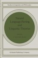 Natural Language Parsing and Linguistic Theories edito da Springer Netherlands