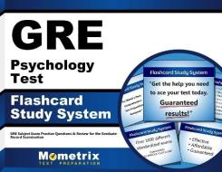 GRE Psychology Test Flashcard Study System: GRE Subject Exam Practice Questions and Review for the Graduate Record Examination di GRE Subject Exam Secrets Test Prep Team edito da Mometrix Media LLC