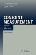 Conjoint Measurement edito da Springer Berlin Heidelberg