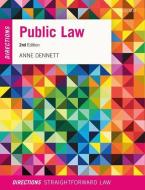 PUBLIC LAW DIRECTIONS 2E PAPERBACK di ANNE DENNETT edito da OXFORD HIGHER EDUCATION