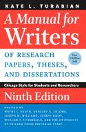 Manual for Writers of Research Papers, Theses, and Dissertations di Kate L. Turabian edito da University of Chicago Pr.