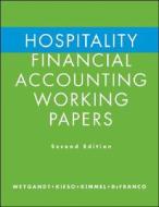 Hospitality Financial Accounting Working Papers di Jerry J. Weygandt, Fred Pries, Donald E. Kieso, Paul D. Kimmel, Agnes L. DeFranco edito da John Wiley and Sons Ltd