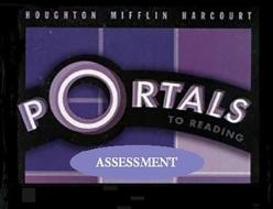Houghton Mifflin Portals California: Assessment Book Consumable Level E edito da HOUGHTON MIFFLIN