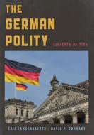 The German Polity di Eric Langenbacher, David P. Conradt edito da Rowman & Littlefield Publ