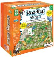 Reading Safari: Create a New Jungle Path Each Time You Play and Learn to Read 176 Words! di Sherrill B. Flora edito da Key Education