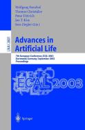 Advances In Artificial Life di Wolfgang Banzhaf edito da Springer-verlag Berlin And Heidelberg Gmbh & Co. Kg